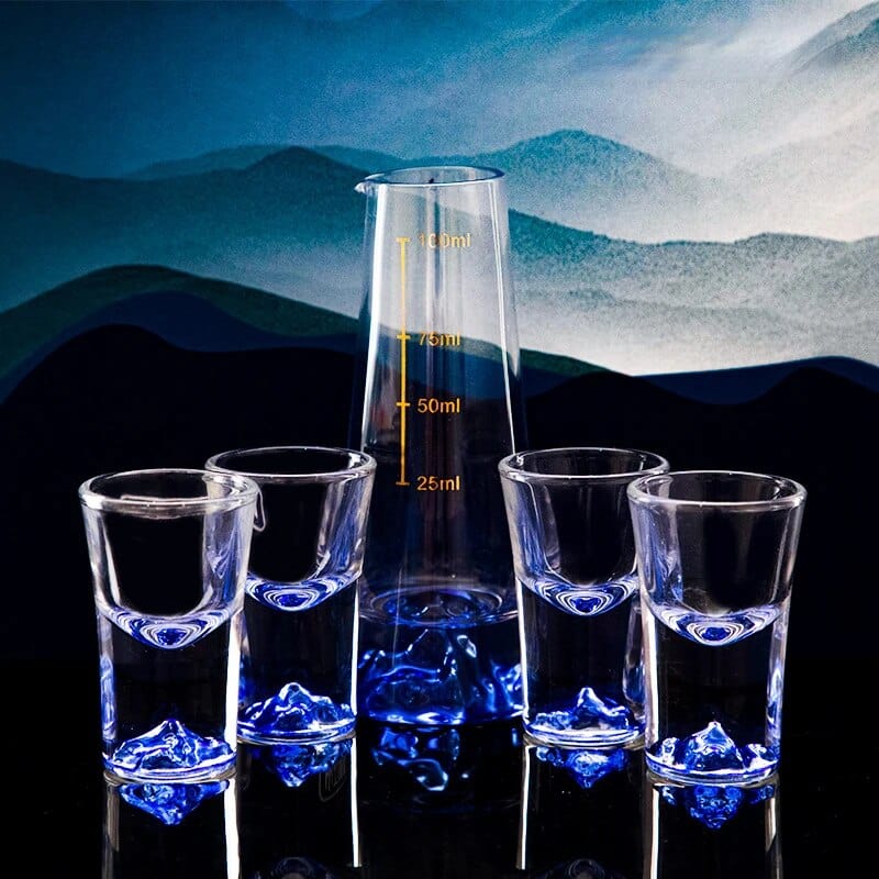 Vodka Glasses in Crystal - Set of 4