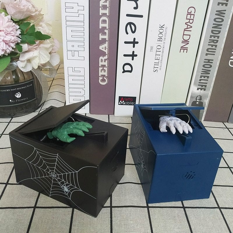 Automatic Scary Monster Hand Coin Box– SearchFindOrder