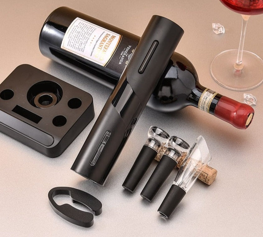 Electric Wine Bottle Opener Kit