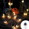 SearchFindOrder 1.5m Eyeball Halloween LED Light String 