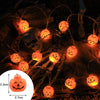 SearchFindOrder 1.5m Pumpkin Halloween LED Light String 