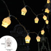 SearchFindOrder 1.5m Skull Halloween LED Light String 