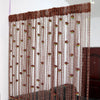 SearchFindOrder 10 / 100x200CM Floral Tassel Curtain Room Divider