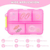 SearchFindOrder 10-Grid Mini Pill Storage Container with 175 Labels