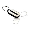 SearchFindOrder +100 / Black Portable Mini Keychain Unisex Reading Glasses