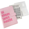 SearchFindOrder 100 Envelope Savings Challenge Book Set with Binder