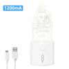 SearchFindOrder 1200mA Enchanted Castle Guardian Rechargeable LED Nightlight with Motion Sensor