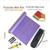 SearchFindOrder 1500pcs set Lavender Portable Puzzle Roll Mat Blanket