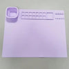 SearchFindOrder 1pcs Purple Washable Silicone Craft Painting Mat