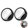 SearchFindOrder 2 pcs black B 360 Wide Angle Convex Dual-Mount Rear-View Blind Spot Mirrors