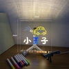 SearchFindOrder 20x20cm 7 color pens / China Creative USB LED Note Message & Drawing Board