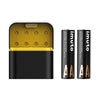 SearchFindOrder 2AA 1Cabin 8-Slot Fast Charger for 1.5V Lithium-Ion AA Rechargeable Batteries