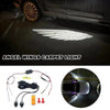 SearchFindOrder 2PCS Rearview Mirror Light Angel Wings Carpet Projection