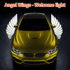 SearchFindOrder 2PCS Rearview Mirror Light Angel Wings Carpet Projection