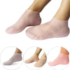 SearchFindOrder 2pcs Soft Heel Comfort Gel Socks Cracked Heel Repair & Moisturizing Foot Care Kit