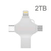 SearchFindOrder 2TB / CHINA Universal Transfer Pro 4-in-1 Ultra Storage Flash Drive