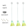 SearchFindOrder 3 ball set Professional Portable Badminton Rebounding Tool for Self-Training Practice