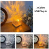 SearchFindOrder 3 color USB Flame Crystal Lamp