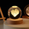 SearchFindOrder 3D Crystal Planet Night Light