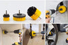 SearchFindOrder 3Pcs Electric Scrubber Brush Drill Set