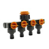 SearchFindOrder 4-Way Garden Hose Splitter for Garden Irrigation