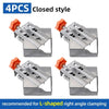 SearchFindOrder 4PCS Closed Style / CHINA Woodworking 90 Degree Corner Clamps