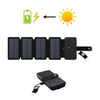 SearchFindOrder 4pcs Panel Portable Foldable Solar Panel Charger 5V 2.1A USB Output for Outdoor Activities