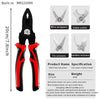 SearchFindOrder 5 in 1 Built-in 5-in-1 Interchangeable Pliers Kit