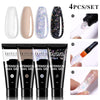 SearchFindOrder 55262-9 Blossom Gel French Elegance Nail Kit 15ml Quick Extension Gel Set Soak Off Formula for DIY Manicures and Nail Art Perfection