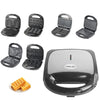 SearchFindOrder 6 In-1 Electric Waffle Maker Breakfast Machine