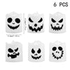 SearchFindOrder 6pcs Halloween Led Ghost Pumpkin Candle Light