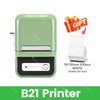 SearchFindOrder B21Green Printer Pocket Printer Pro Red Bluetooth Label Maker