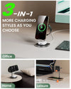 SearchFindOrder Basketball Themed 3-in-1 Magnetic Wireless Charging Stand