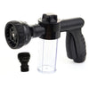 SearchFindOrder Black 8-in-1 High-Pressure Auto Foam Hose Nozzle