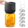 SearchFindOrder Black Electric Mason Jar Vacuum Sealer