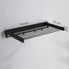 SearchFindOrder Black Flex Fold Wall Mounted Clothes Dryer Rack