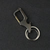 SearchFindOrder Black Foldable Mini Knife & Bottle Opener Keychain