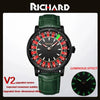 SearchFindOrder BLACK GREEN Automatic Mechanical Watch