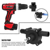 SearchFindOrder Black Mini Portable Home Garden Outdoor Electric Drill Pump