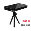 SearchFindOrder Black P09 II 1GB 8GB / US plug Portable Mini Projector Tripod