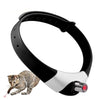 SearchFindOrder black Smart Electric Cat Collar USB Rechargeable Interactive Laser Toy for Kittens