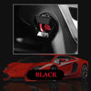 SearchFindOrder black Vehicle Start-Stop Button Decorative Cover – Elevate Your Car Interior with Style