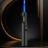 SearchFindOrder Black Windproof Multifunctional Portable Butane Torch Lighter