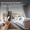 SearchFindOrder Black Wireless Key Finder and Remote