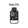 SearchFindOrder Black with CPL 200X Microscope Lens with CPL Mobile LED Guide Lightfor iPhone & Samsung