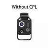 SearchFindOrder Black without CPL 200X Microscope Lens with CPL Mobile LED Guide Lightfor iPhone & Samsung