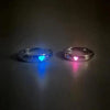 SearchFindOrder blue pink Luminous Ring for Couples