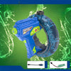 SearchFindOrder Blue Rechargeable Electric LED Automatic Squirt Water Gun for Adults and Kids