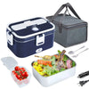 SearchFindOrder Blue / us Stainless Steel Lunch Box with Electric Heating