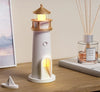 SearchFindOrder Bluetooth Moon Projection Night Light with Music, Dimmable Motion Sensor, and Lighthouse Atmosphere Lamp